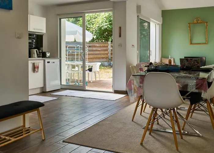 Maison Licorne Marine A 5 Minutes A Pied De La Ocean 度假居 拉卡诺